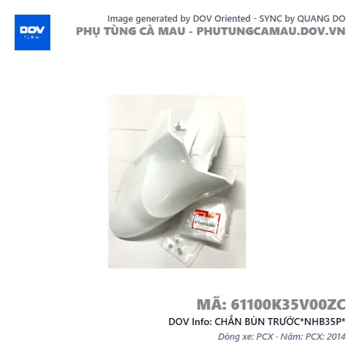 CHẮN BÙN TRƯỚC*NHB35P*  — 61100K35V00ZC