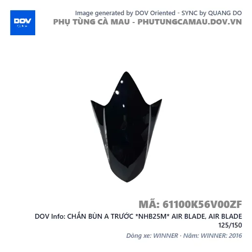 CHẮN BÙN A TRƯỚC *NHB25M* AIR BLADE, AIR BLADE 125/150 — 61100K56V00ZF