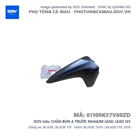 CHẮN BÙN A TRƯỚC NHA62M LEAD, LEAD 125 — 61100K57V00ZD