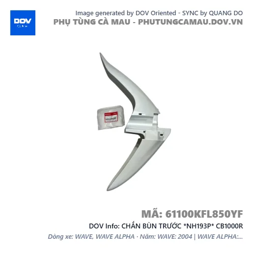 CHẮN BÙN TRƯỚC *NH193P* CB1000R — 61100KFL850YF