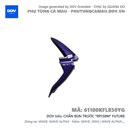 CHẮN BÙN TRƯỚC *RP138M* FUTURE — 61100KFL850YG