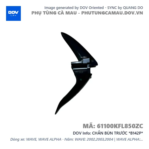 CHẮN BÙN TRƯỚC *B142P*  — 61100KFL850ZC