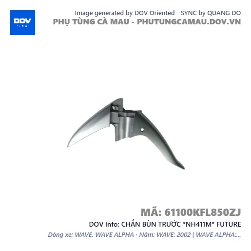 CHẮN BÙN TRƯỚC *NH411M* FUTURE — 61100KFL850ZJ