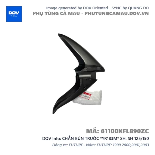 CHẮN BÙN TRƯỚC *YR183M* SH, SH 125/150 — 61100KFL890ZC