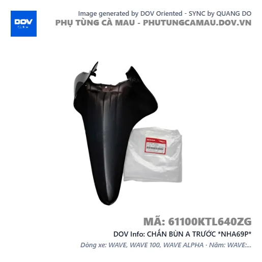 CHẮN BÙN A TRƯỚC *NHA69P*  — 61100KTL640ZG