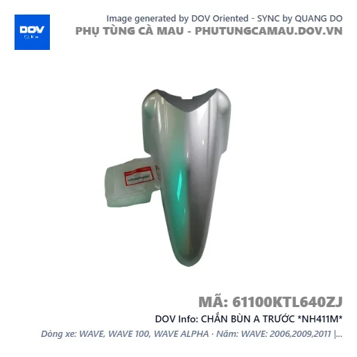 CHẮN BÙN A TRƯỚC *NH411M*  — 61100KTL640ZJ