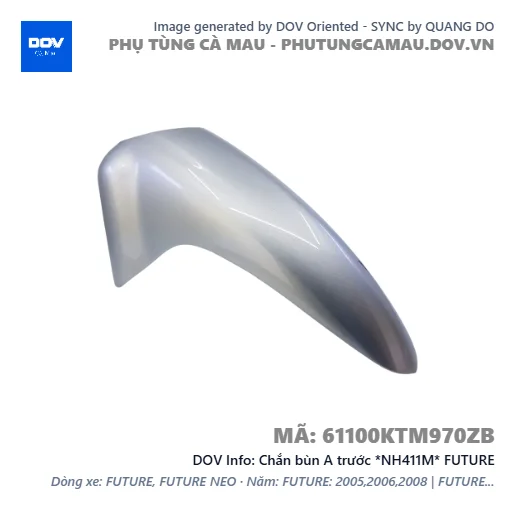 Chắn bùn A trước *NH411M* FUTURE — 61100KTM970ZB