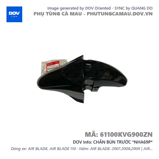 CHẮN BÙN TRƯỚC *NHA69P*  — 61100KVG900ZN