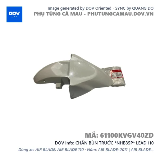 CHẮN BÙN TRƯỚC *NHB35P* LEAD 110 — 61100KVGV40ZD