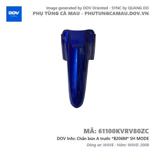 Chắn bùn A trước *B206M* SH MODE — 61100KVRV80ZC