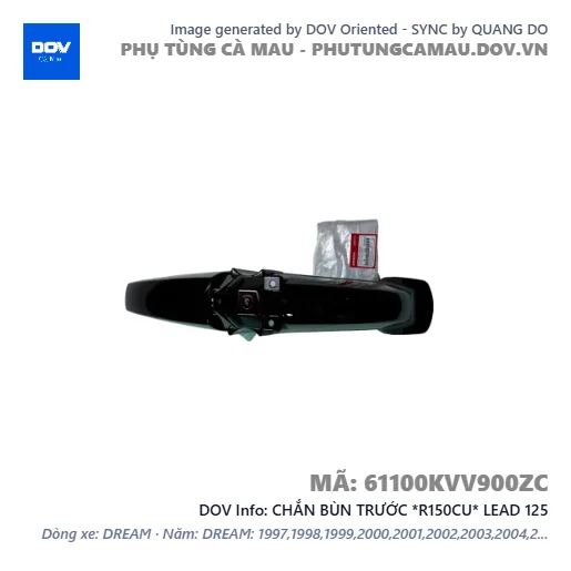 CHẮN BÙN TRƯỚC *R150CU* LEAD 125 — 61100KVV900ZC