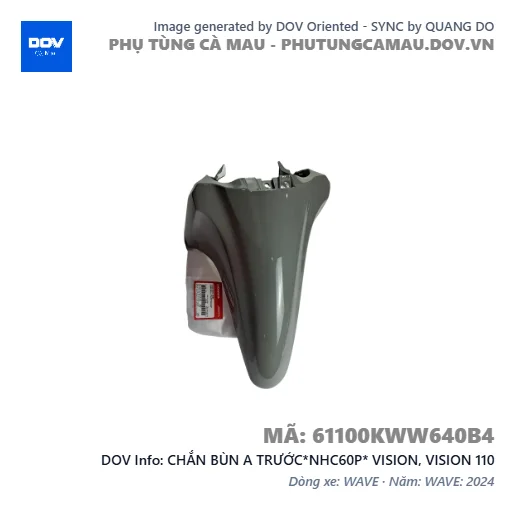 CHẮN BÙN A TRƯỚC*NHC60P* VISION, VISION 110 — 61100KWW640B4