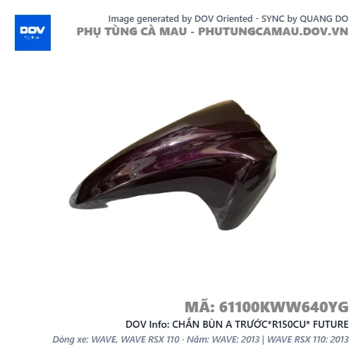 CHẮN BÙN A TRƯỚC*R150CU* FUTURE — 61100KWW640YG