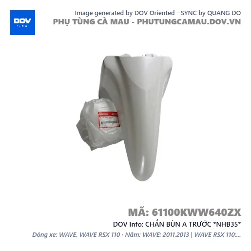 CHẮN BÙN A TRƯỚC *NHB35* — 61100KWW640ZX
