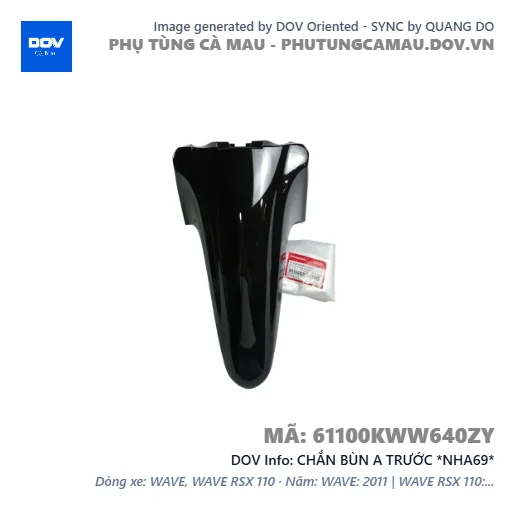 CHẮN BÙN A TRƯỚC *NHA69*  — 61100KWW640ZY