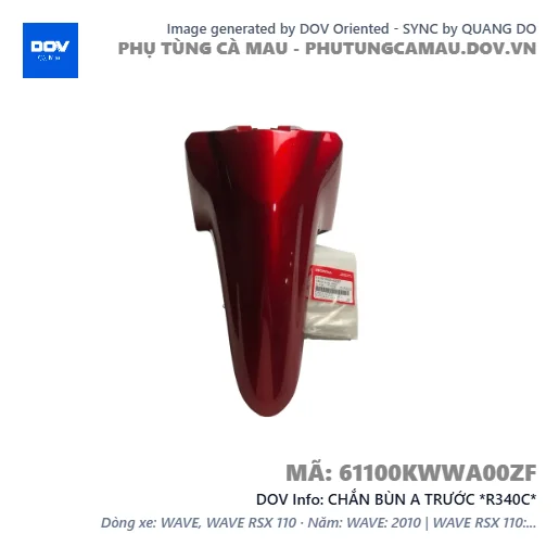 CHẮN BÙN A TRƯỚC *R340C* — 61100KWWA00ZF