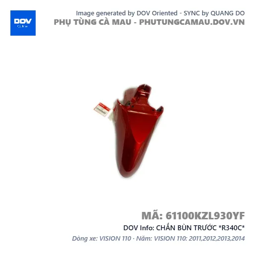 CHẮN BÙN TRƯỚC *R340C* — 61100KZL930YF