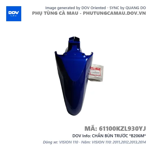 CHẮN BÙN TRƯỚC *B206M*  — 61100KZL930YJ