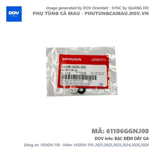 BẠC ĐỆM DÂY GA  — 61106GGNJ00