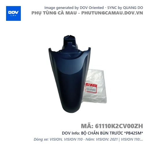 BỘ CHẮN BÙN TRƯỚC *PB425M*  — 61110K2CV00ZH