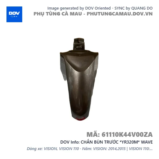 CHẮN BÙN TRƯỚC *YR320M* WAVE — 61110K44V00ZA