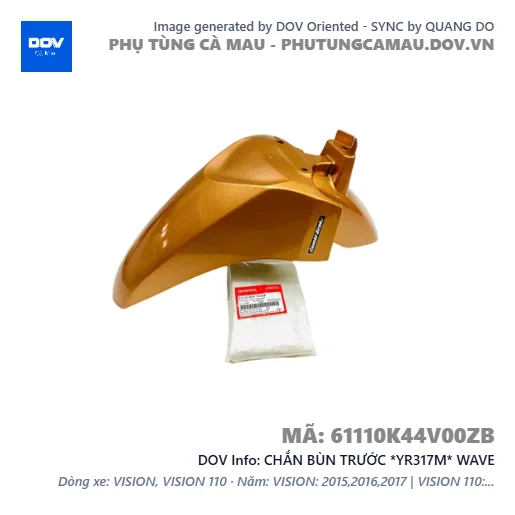 CHẮN BÙN TRƯỚC *YR317M* WAVE — 61110K44V00ZB