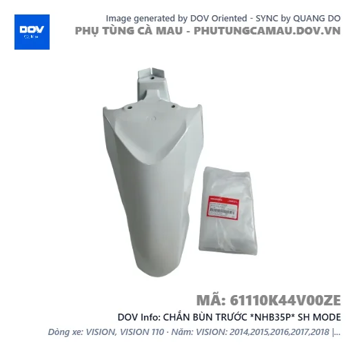 CHẮN BÙN TRƯỚC *NHB35P* SH MODE — 61110K44V00ZE