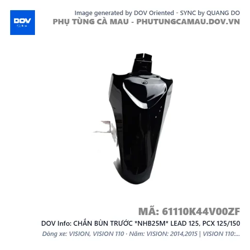 CHẮN BÙN TRƯỚC *NHB25M* LEAD 125, PCX 125/150 — 61110K44V00ZF