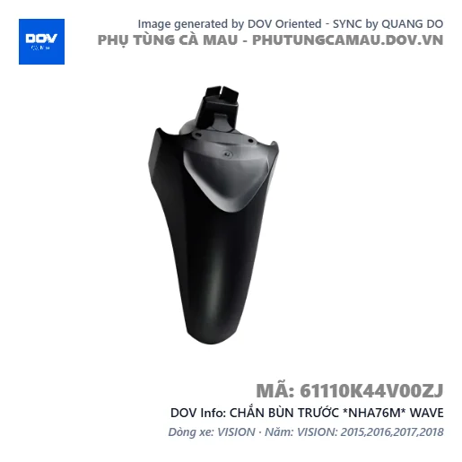CHẮN BÙN TRƯỚC *NHA76M* WAVE — 61110K44V00ZJ