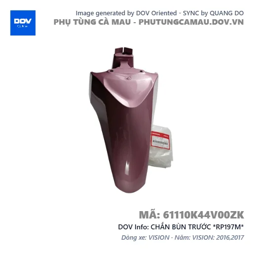 CHẮN BÙN TRƯỚC *RP197M*  — 61110K44V00ZK