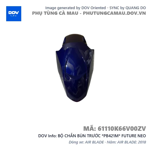 BỘ CHẮN BÙN TRƯỚC *PB421M* FUTURE NEO — 61110K66V00ZV