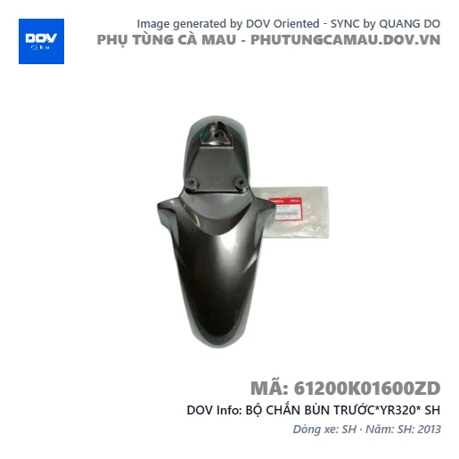 BỘ CHẮN BÙN TRƯỚC*YR320* SH — 61200K01600ZD
