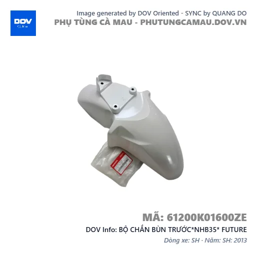 BỘ CHẮN BÙN TRƯỚC*NHB35* FUTURE — 61200K01600ZE