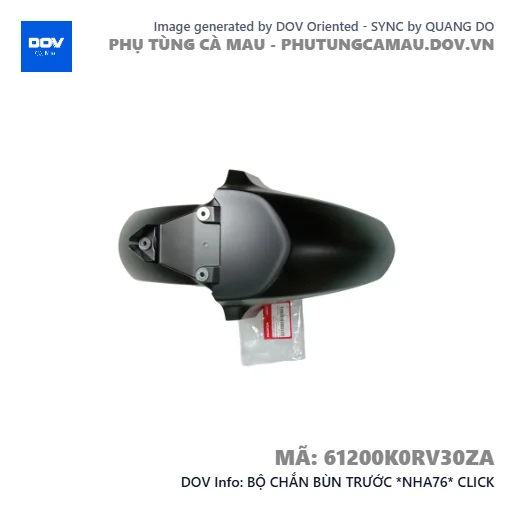 BỘ CHẮN BÙN TRƯỚC *NHA76* CLICK — 61200K0RV30ZA