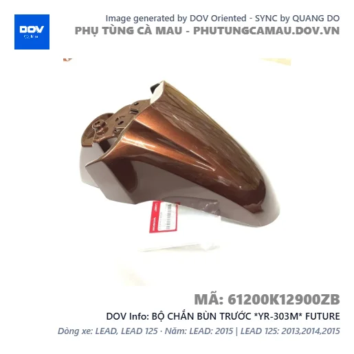 BỘ CHẮN BÙN TRƯỚC *YR-303M* FUTURE — 61200K12900ZB