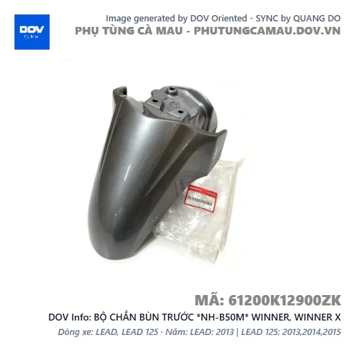 BỘ CHẮN BÙN TRƯỚC *NH-B50M* WINNER, WINNER X — 61200K12900ZK