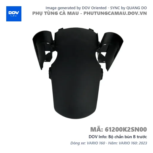 Bộ chắn bùn B trước — 61200K2SN00