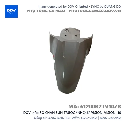BỘ CHẮN BÙN TRƯỚC *NHC46* VISION, VISION 110 — 61200K2TV10ZB