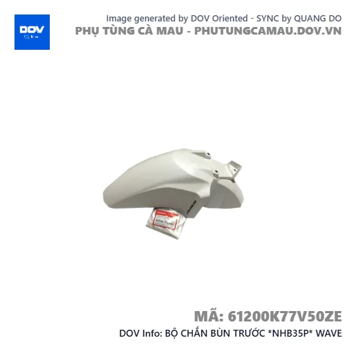 BỘ CHẮN BÙN TRƯỚC *NHB35P* WAVE — 61200K77V50ZE