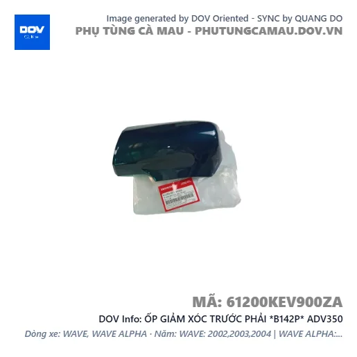 ỐP GIẢM XÓC TRƯỚC PHẢI *B142P* ADV350 — 61200KEV900ZA