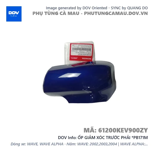 ỐP GIẢM XÓC TRƯỚC PHẢI *PB171M  — 61200KEV900ZY