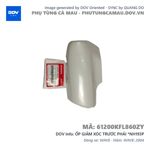 ỐP GIẢM XÓC TRƯỚC PHẢI *NH193P  — 61200KFL860ZY