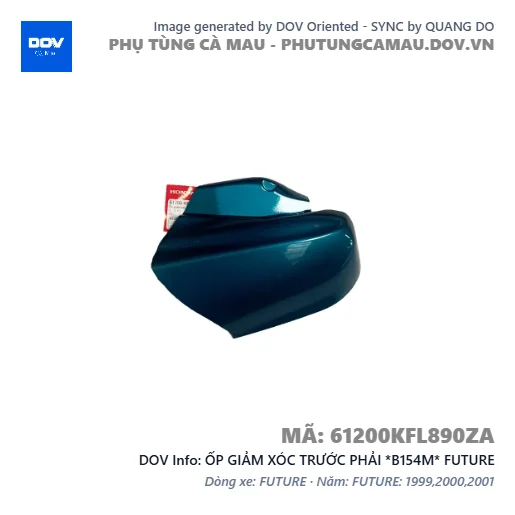 ỐP GIẢM XÓC TRƯỚC PHẢI *B154M* FUTURE — 61200KFL890ZA