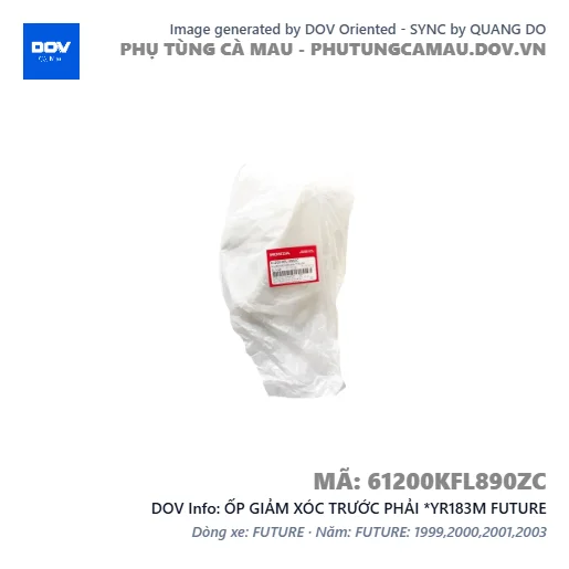 ỐP GIẢM XÓC TRƯỚC PHẢI *YR183M FUTURE — 61200KFL890ZC