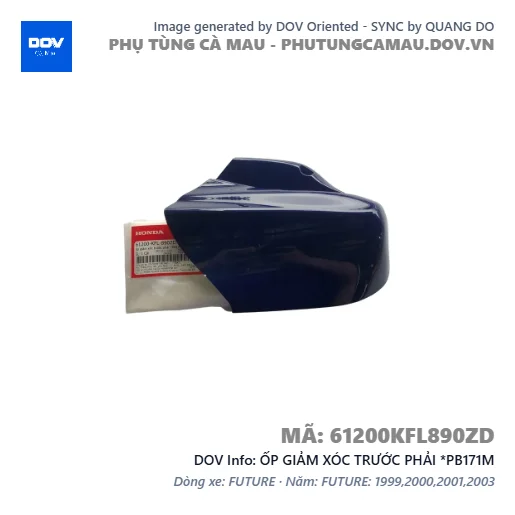 ỐP GIẢM XÓC TRƯỚC PHẢI *PB171M  — 61200KFL890ZD