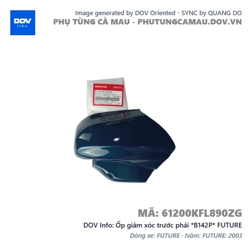 Ốp giảm xóc trước phải *B142P* FUTURE — 61200KFL890ZG