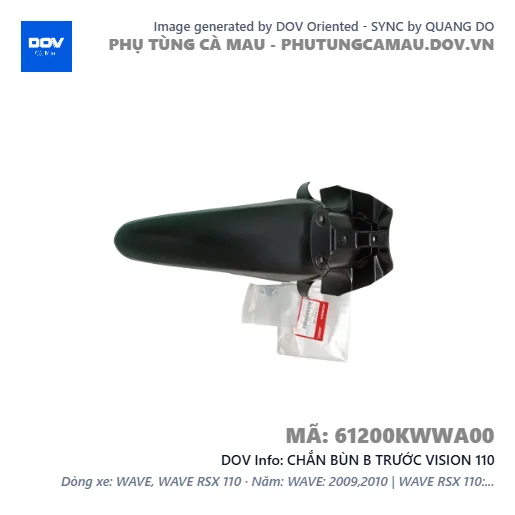 CHẮN BÙN B TRƯỚC VISION 110 — 61200KWWA00