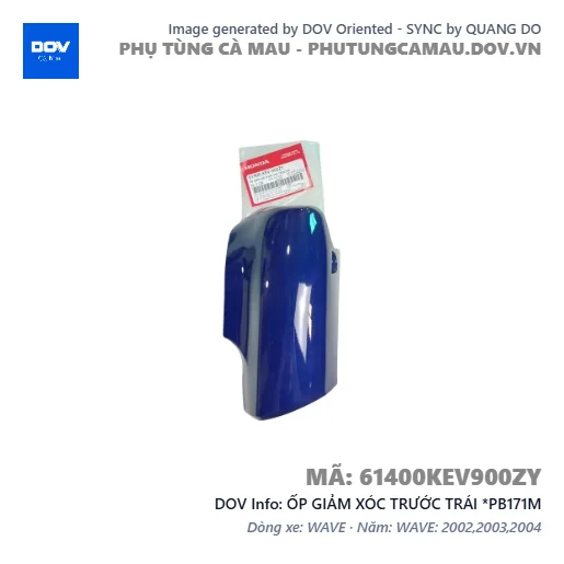 ỐP GIẢM XÓC TRƯỚC TRÁI *PB171M  — 61400KEV900ZY