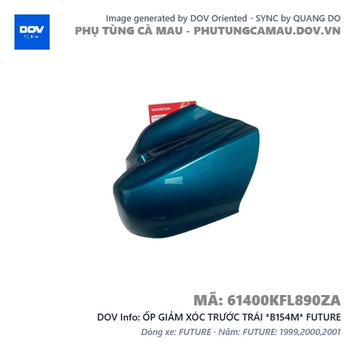 ỐP GIẢM XÓC TRƯỚC TRÁI *B154M* FUTURE — 61400KFL890ZA