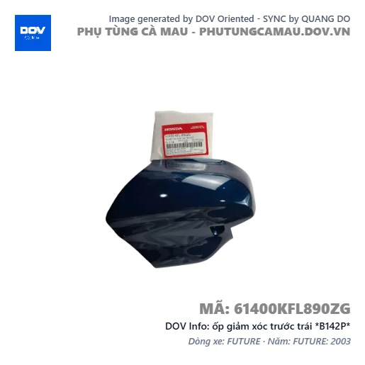 ốp giảm xóc trước trái *B142P* — 61400KFL890ZG